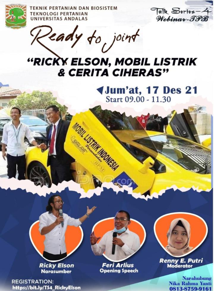  Dialog Motivasi bersama Pelopor Mobil Listrik Nasional Ricky Elson 